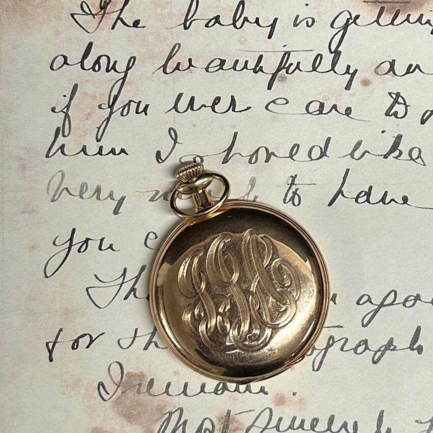 The 14-karat Watch was Purchased by Gruhn