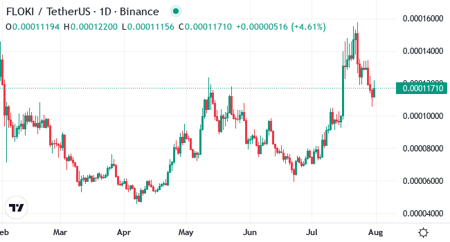 Chart FLOKI