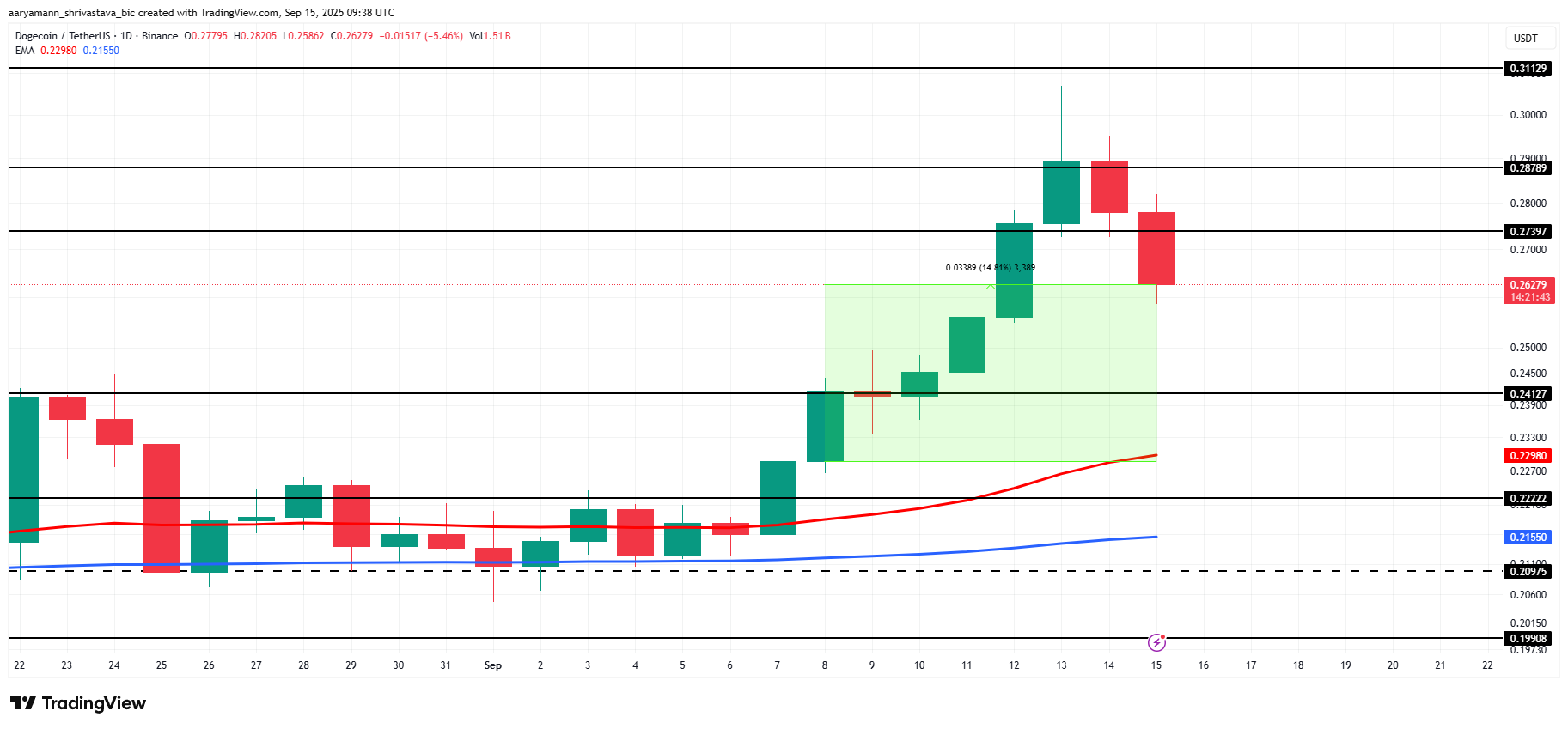 DOGE Price Analysis. 