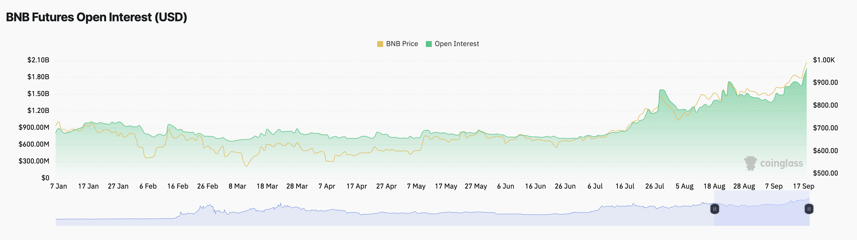 BNB Open Interest