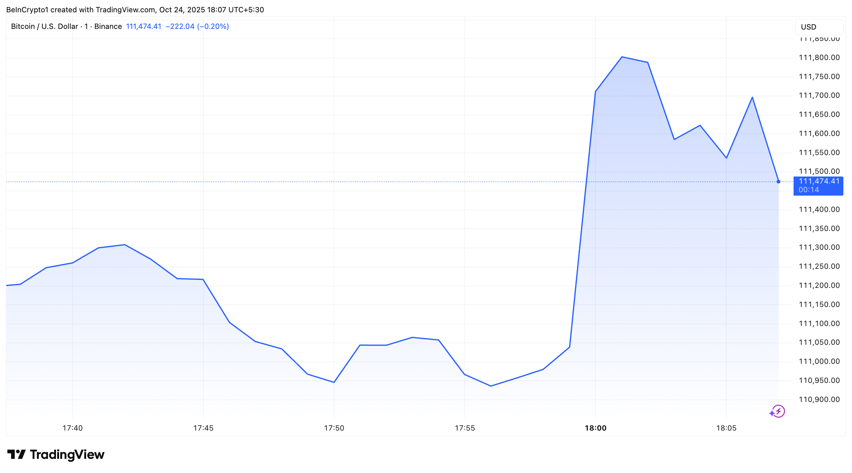 Bitcoin Price Performance
