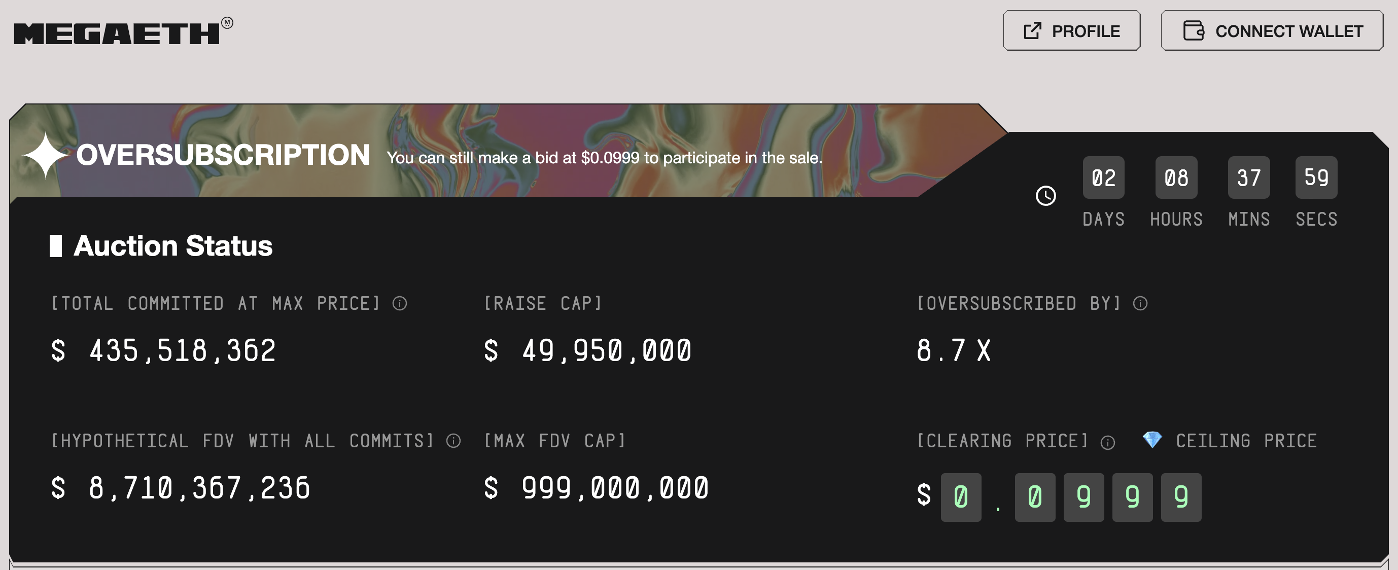 Impressive numbers from MegaETH's ICO. Source: MegaETH