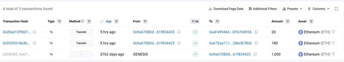 Ethereum ICO wallet transaction screenshot