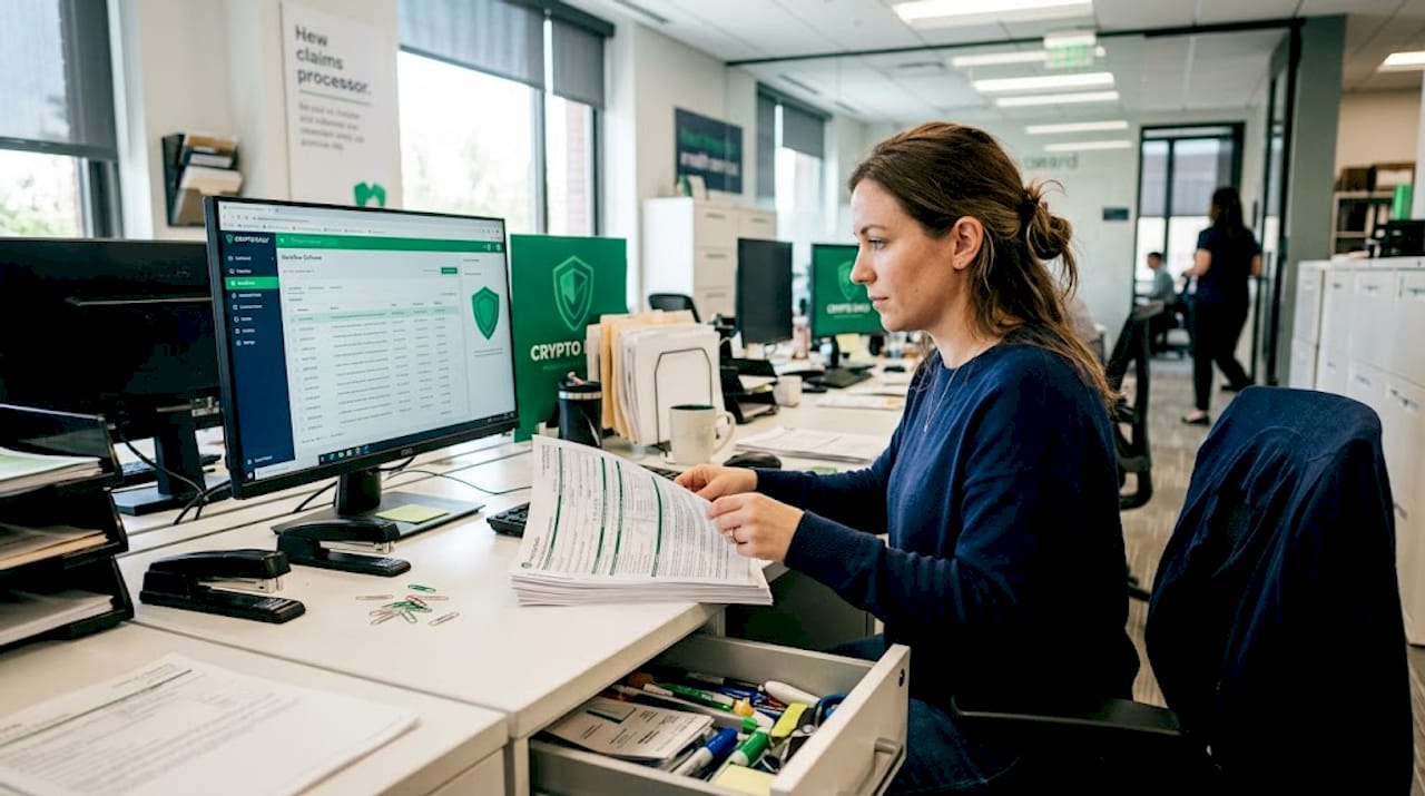Claims processor automating health insurance documents