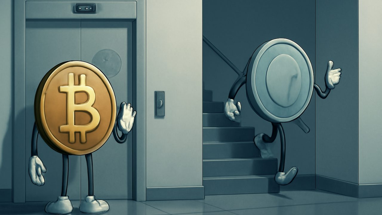Elevator on Hold, Altcoins Take the Stairs