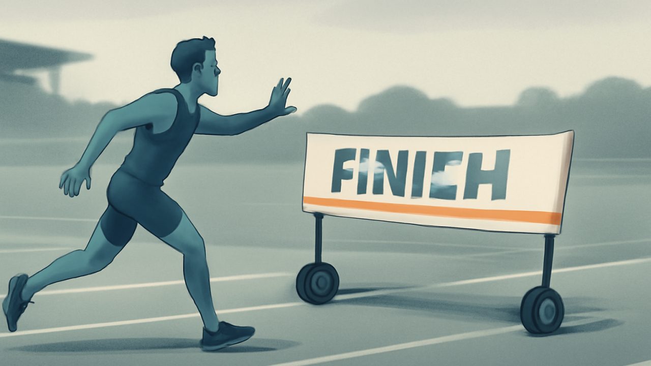 The Moving Finish Line