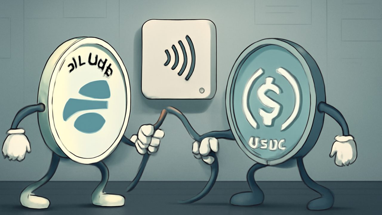 One Port, Two Plugs: Stablecoins Compete to Power AI Payments