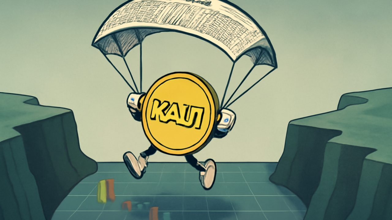 XAUT Parachute Over Volatility