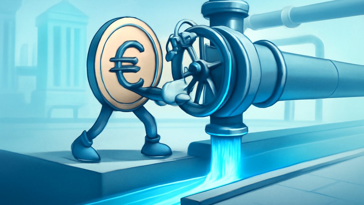 Opening the Flow — Euro Stablecoin Valve on Bank Pipelines