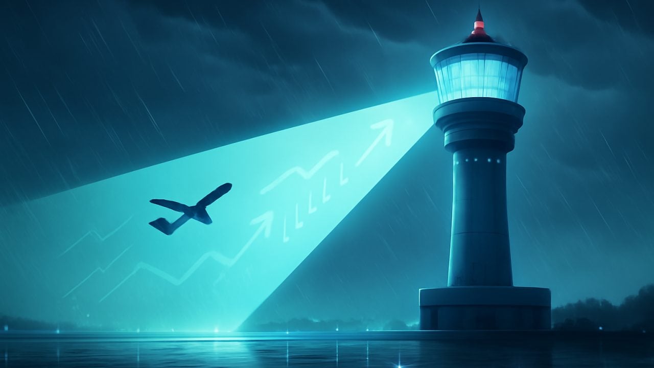 Control-Tower Lighthouse Guides Flights Through Disruption