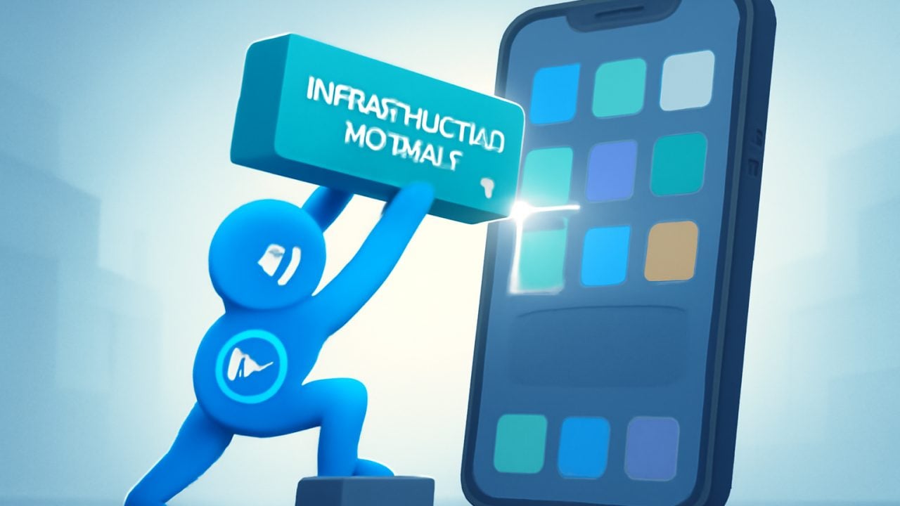 Morpho plugs into retail — module docking into a giant phone