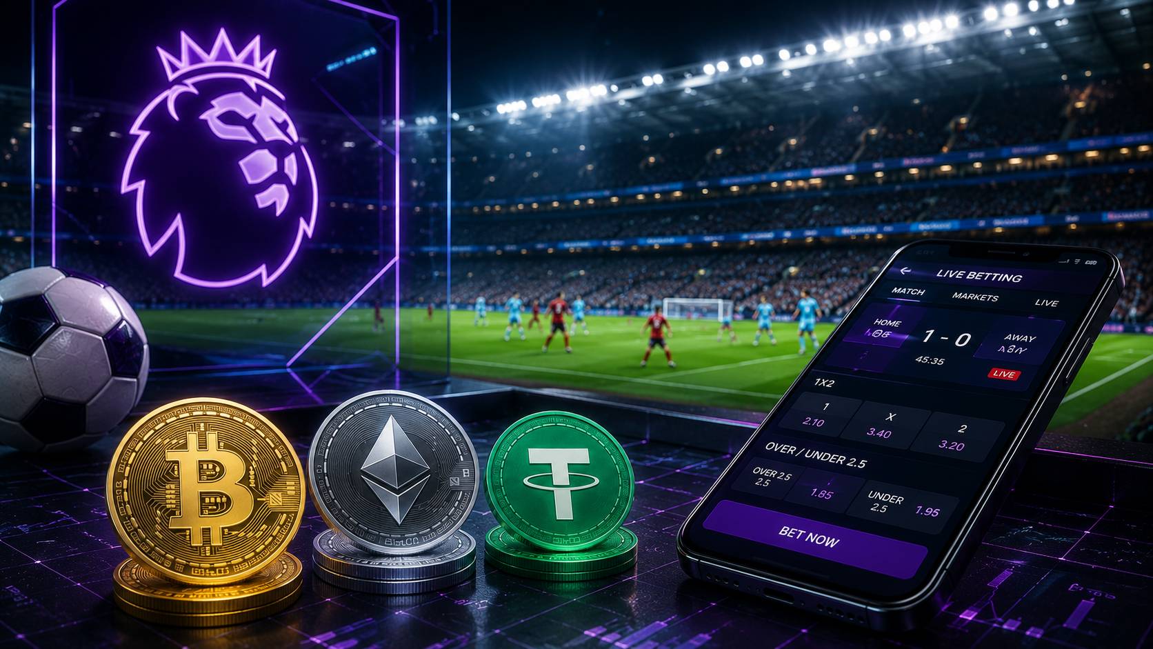 Premier League Crypto Betting Returns on 21 August