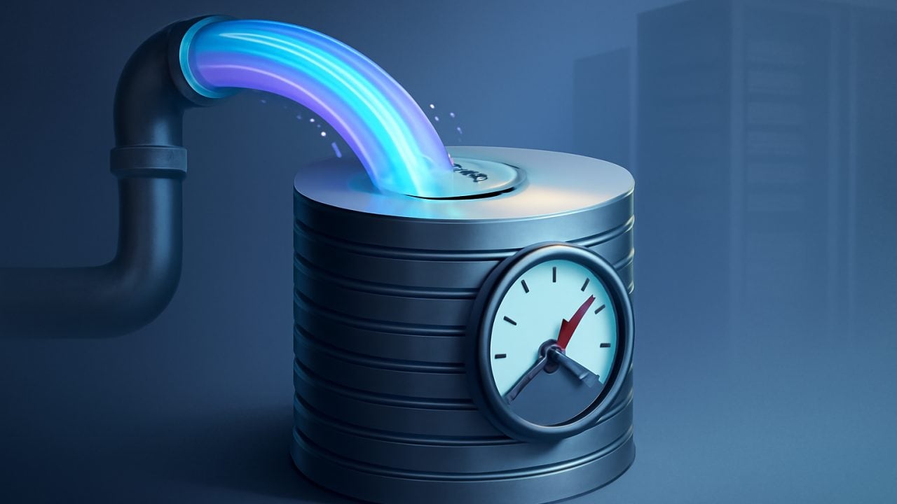 AI data flood fills storage — rising earnings gauge