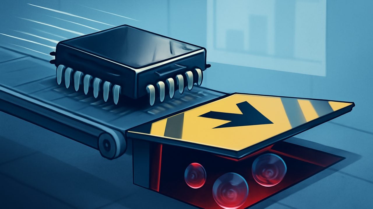 Chip Conveyor Meets Market Trapdoor