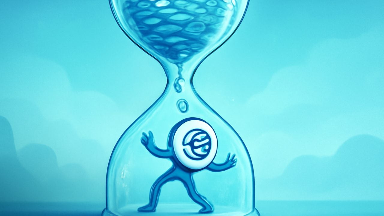 WLD under the hourglass — catching falling supply in a cooling market