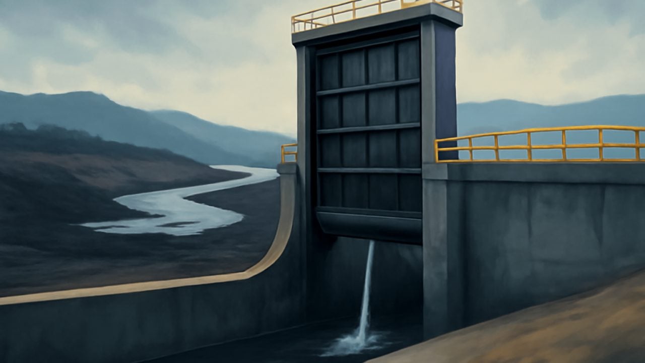 Gate Raised, Reservoir Low